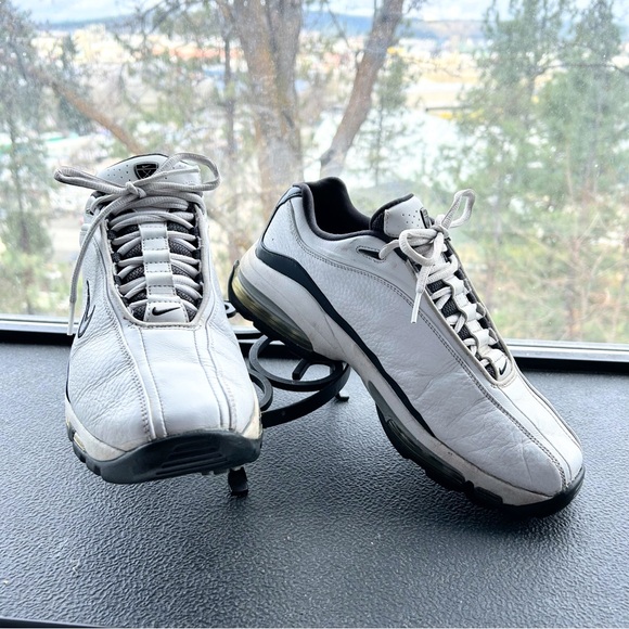 Nike Other - Nike MAX AIR Retro 2003 Cleat Lace Up Golf Shoes Mens Size 8 030810 LN2 Preowned